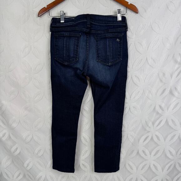 Rag & Bone Ankle Skinny in Southgate Jean Size 25 Altered Length Inseam 21" - Picture 9 of 11